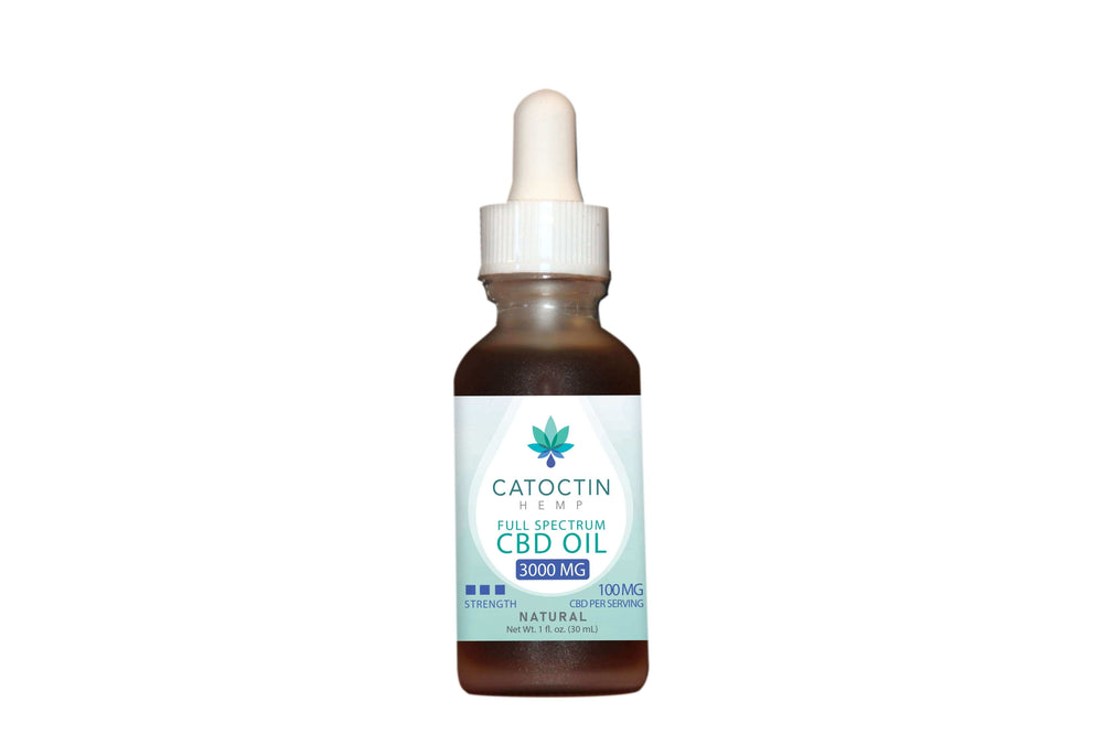 3000 mg CBD Tincture - 1 oz - Catoctin Hemp
